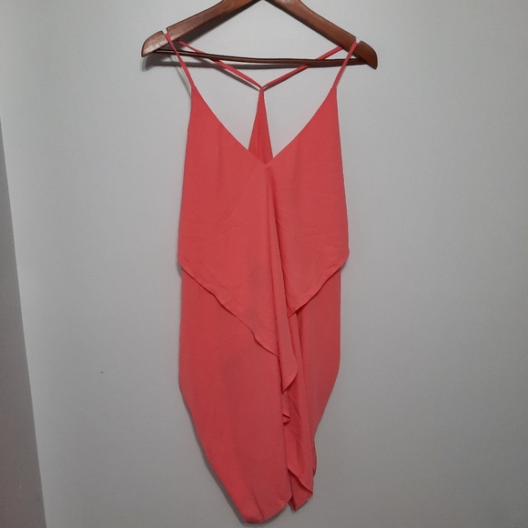La Vie en Rose Aqua Pink Cover-up Dress - Picture 1 of 7